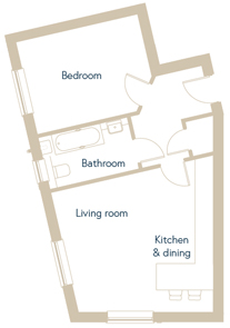apartment 2 floor plan